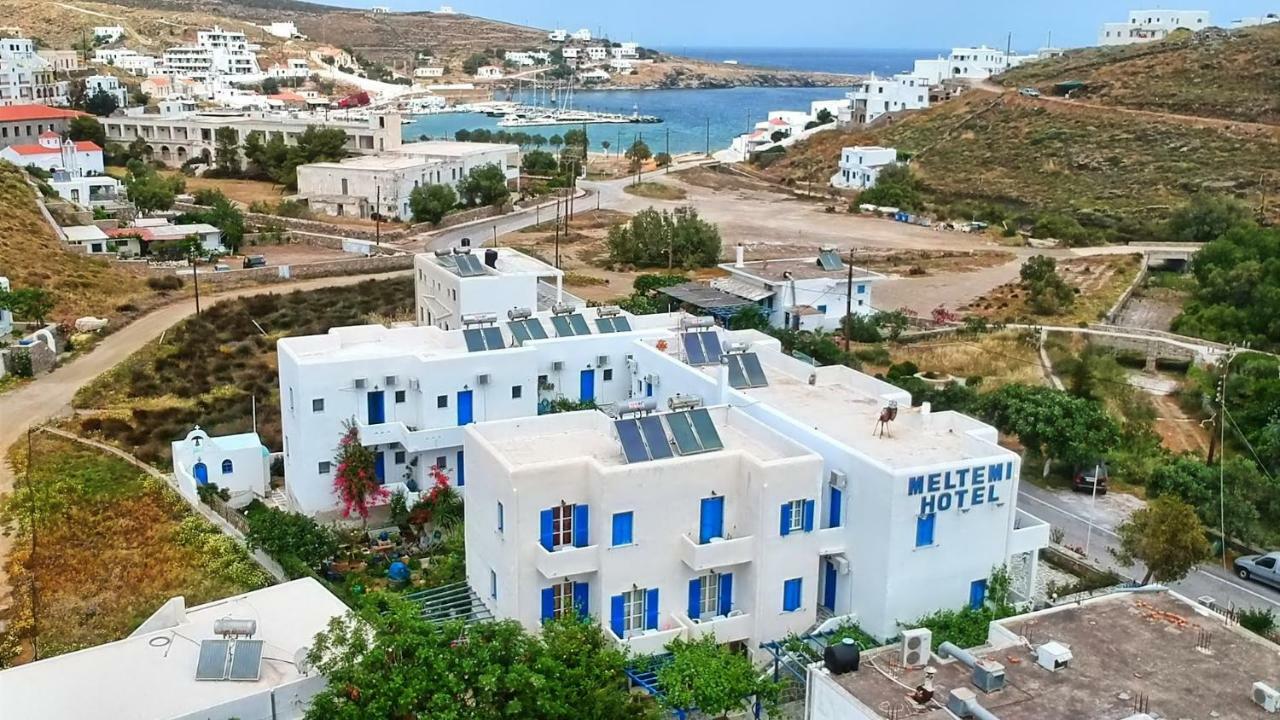 Meltemi Hotel Kythnos Loutrá Extérieur photo